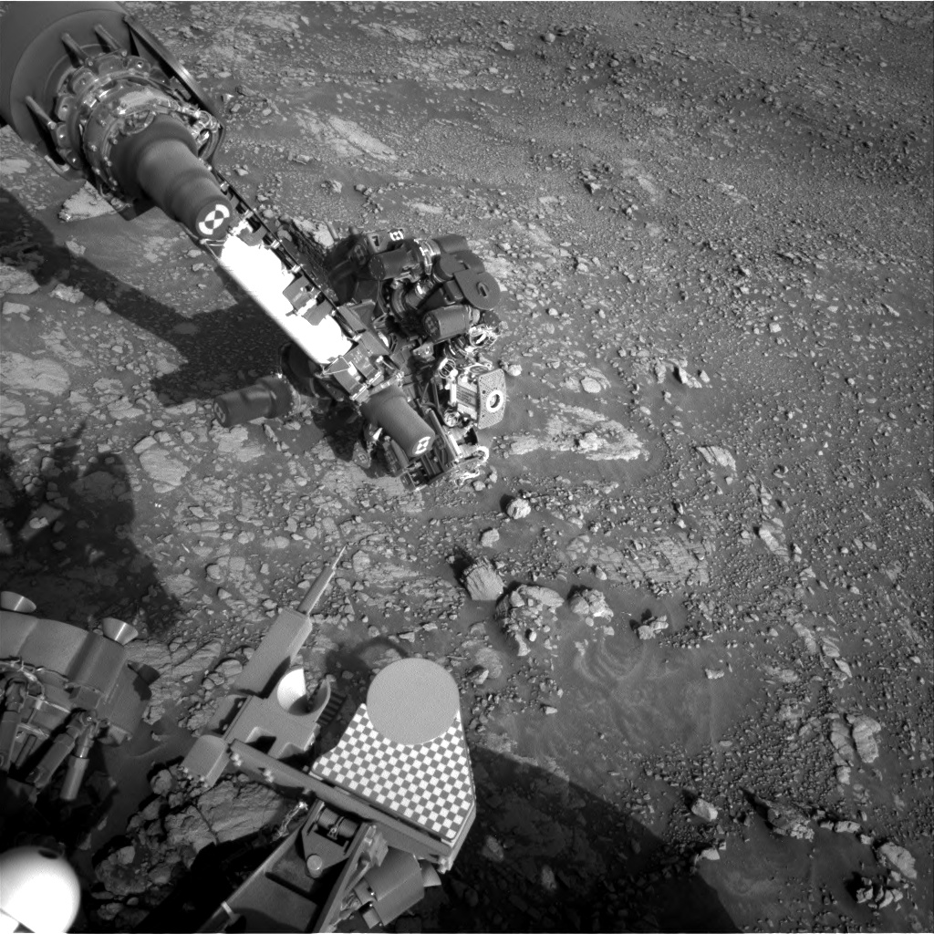 Nasa's Mars rover Curiosity acquired this image using its Right Navigation Camera on Sol 2478, at drive 2810, site number 76