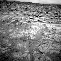 Nasa's Mars rover Curiosity acquired this image using its Left Navigation Camera on Sol 2481, at drive 2954, site number 76