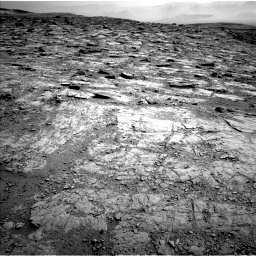 Nasa's Mars rover Curiosity acquired this image using its Left Navigation Camera on Sol 2481, at drive 2960, site number 76