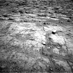 Nasa's Mars rover Curiosity acquired this image using its Left Navigation Camera on Sol 2481, at drive 2972, site number 76