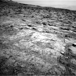 Nasa's Mars rover Curiosity acquired this image using its Left Navigation Camera on Sol 2481, at drive 2978, site number 76