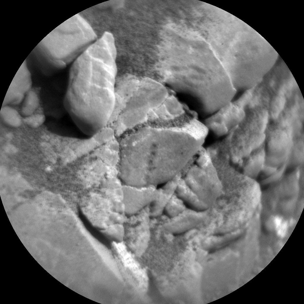 Nasa's Mars rover Curiosity acquired this image using its Chemistry & Camera (ChemCam) on Sol 2484, at drive 3002, site number 76