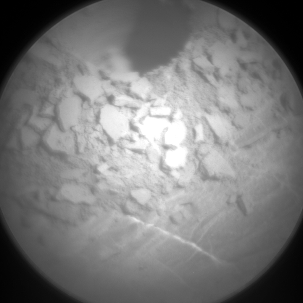 Nasa's Mars rover Curiosity acquired this image using its Chemistry & Camera (ChemCam) on Sol 2487, at drive 3002, site number 76