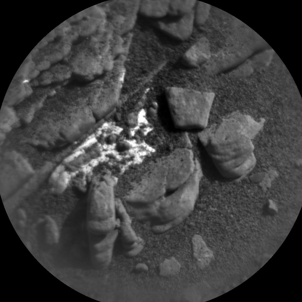 Nasa's Mars rover Curiosity acquired this image using its Chemistry & Camera (ChemCam) on Sol 2490, at drive 3002, site number 76