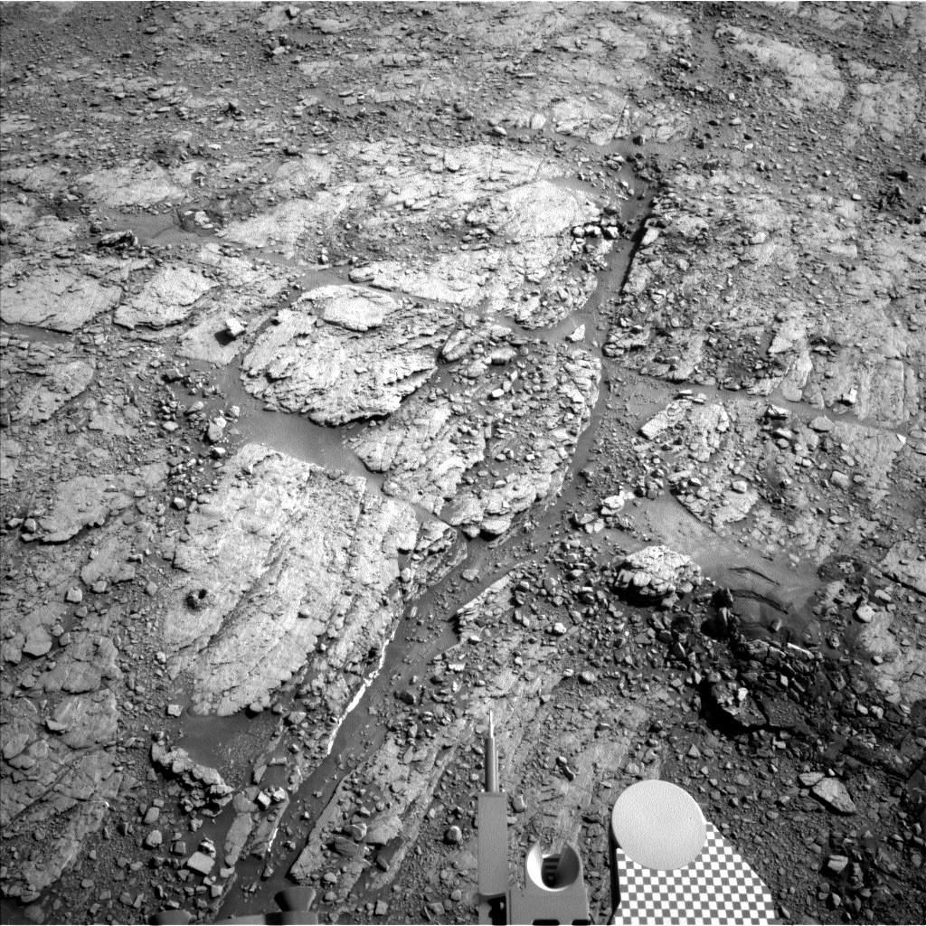 Nasa's Mars rover Curiosity acquired this image using its Left Navigation Camera on Sol 2492, at drive 3002, site number 76