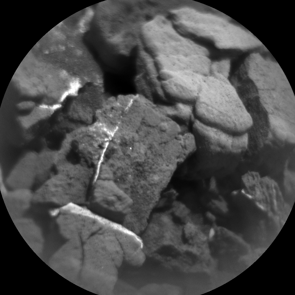 Nasa's Mars rover Curiosity acquired this image using its Chemistry & Camera (ChemCam) on Sol 2492, at drive 3002, site number 76