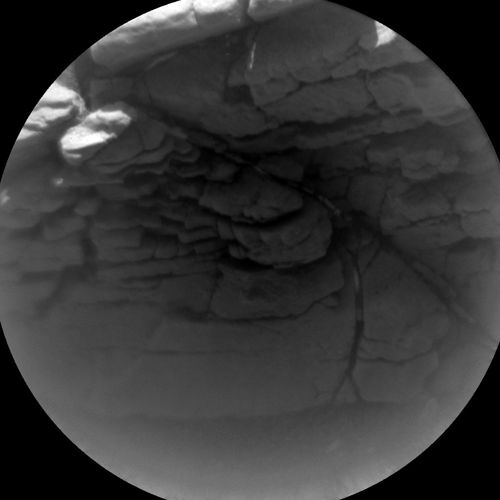 Nasa's Mars rover Curiosity acquired this image using its Chemistry & Camera (ChemCam) on Sol 2495, at drive 3002, site number 76