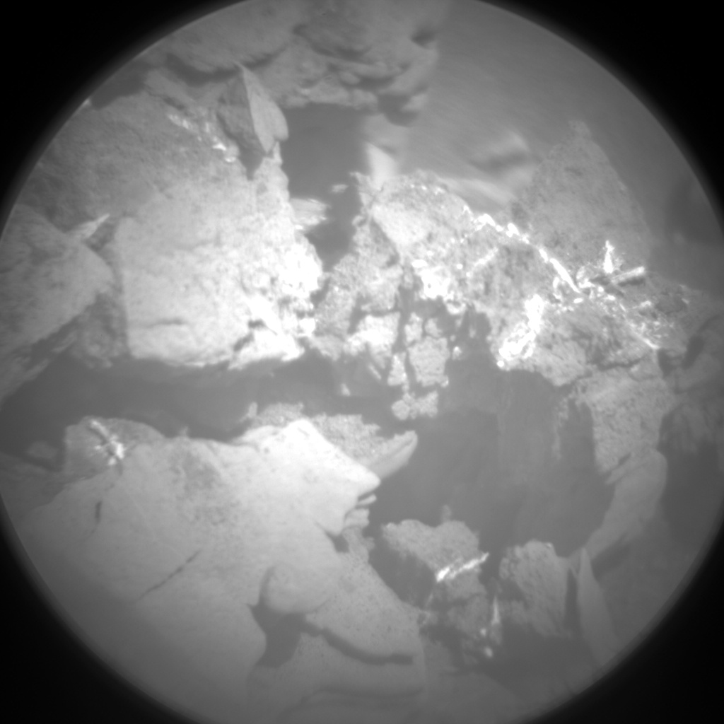 Nasa's Mars rover Curiosity acquired this image using its Chemistry & Camera (ChemCam) on Sol 2501, at drive 3002, site number 76