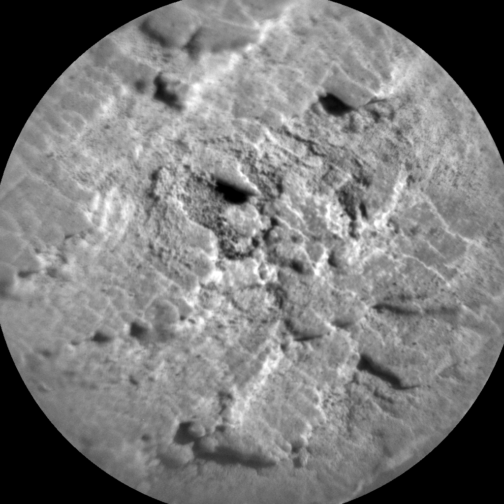 Nasa's Mars rover Curiosity acquired this image using its Chemistry & Camera (ChemCam) on Sol 2502, at drive 3002, site number 76
