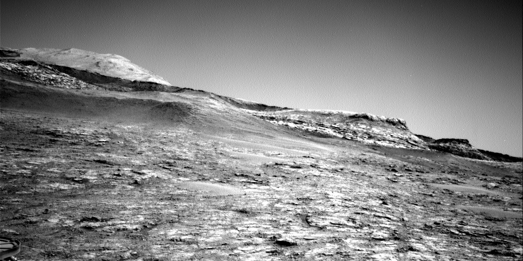 Nasa's Mars rover Curiosity acquired this image using its Right Navigation Camera on Sol 2503, at drive 3002, site number 76