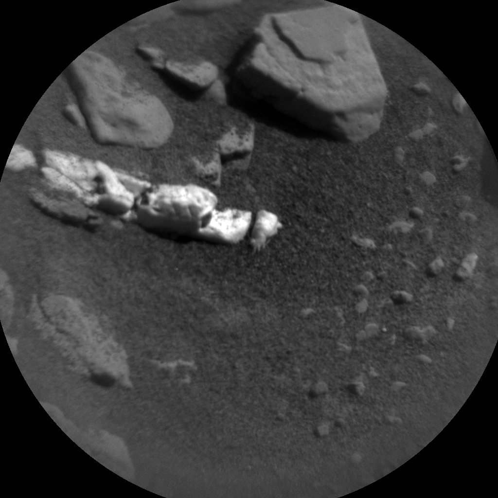 Nasa's Mars rover Curiosity acquired this image using its Chemistry & Camera (ChemCam) on Sol 2503, at drive 3002, site number 76