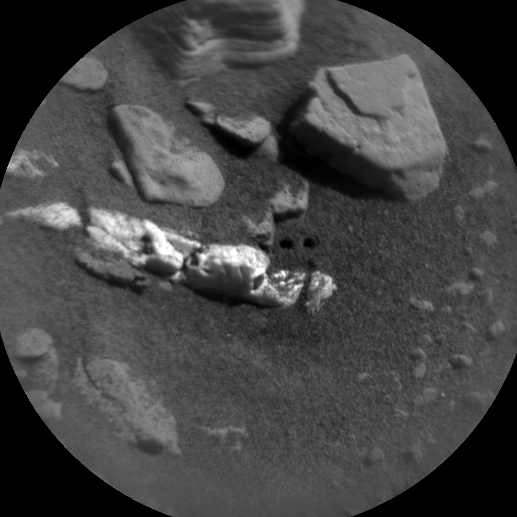 Nasa's Mars rover Curiosity acquired this image using its Chemistry & Camera (ChemCam) on Sol 2503, at drive 3002, site number 76