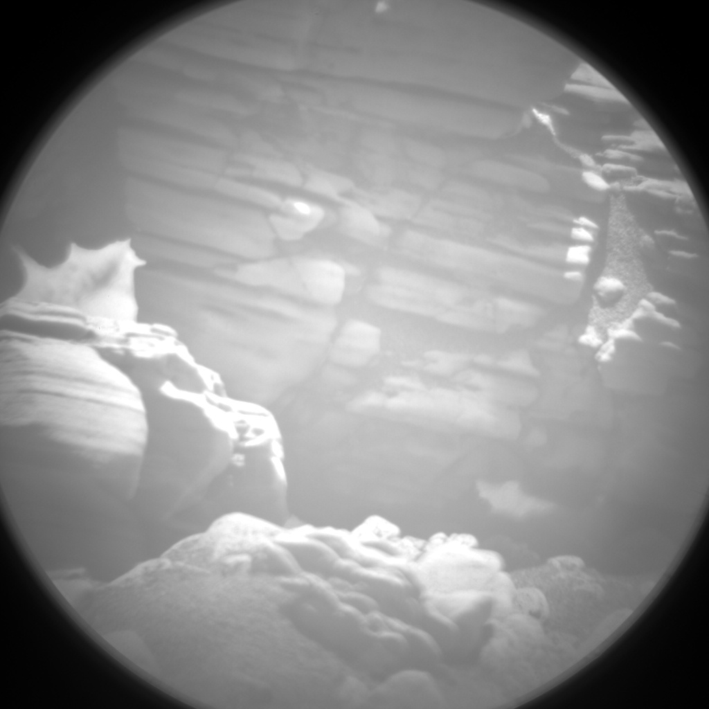 Nasa's Mars rover Curiosity acquired this image using its Chemistry & Camera (ChemCam) on Sol 2504, at drive 3002, site number 76