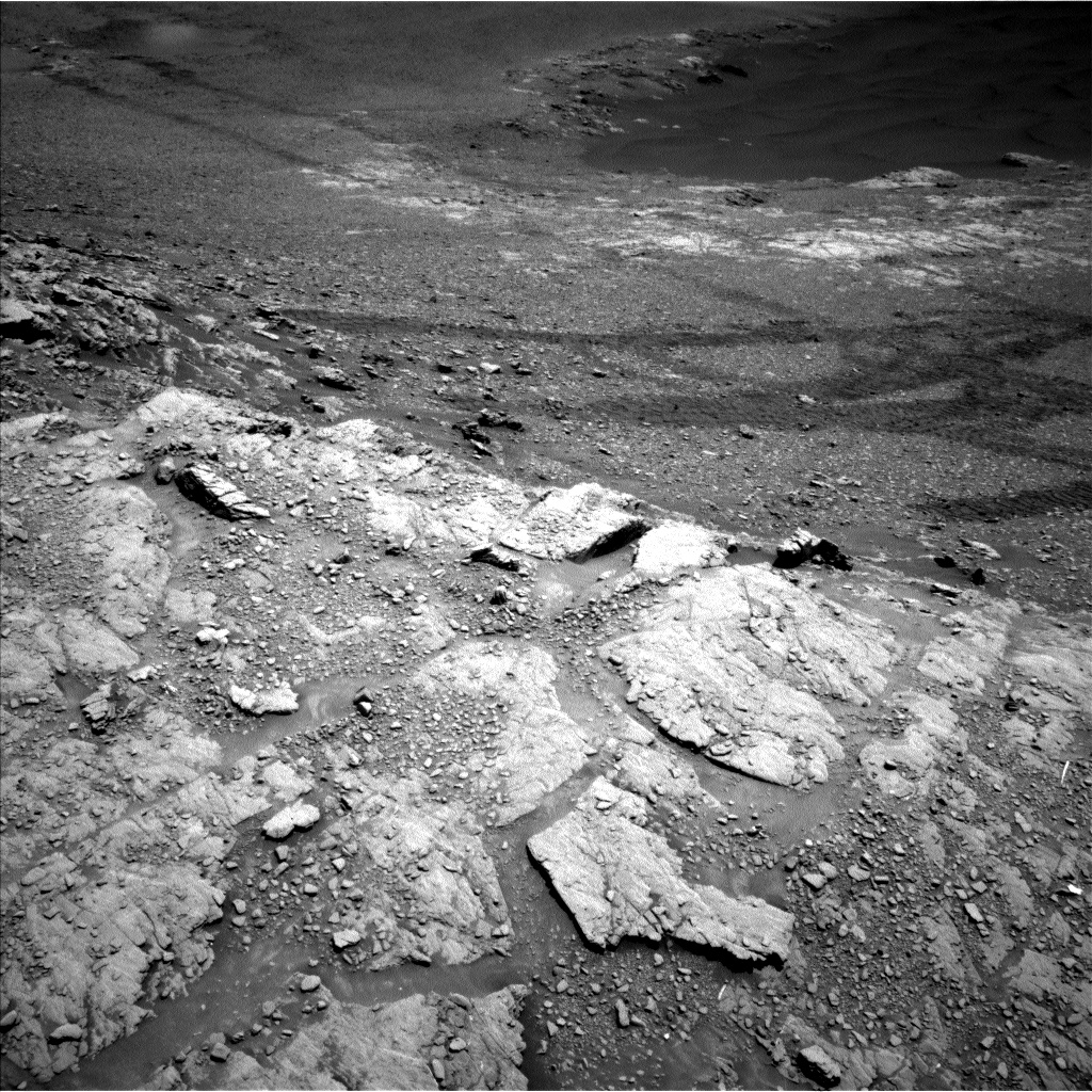 Nasa's Mars rover Curiosity acquired this image using its Left Navigation Camera on Sol 2504, at drive 3002, site number 76