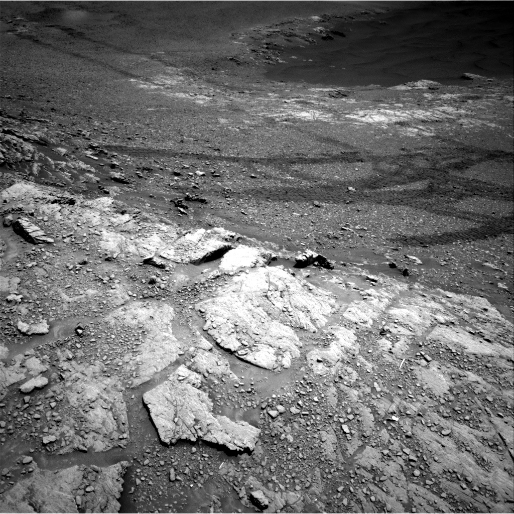 Nasa's Mars rover Curiosity acquired this image using its Right Navigation Camera on Sol 2504, at drive 3002, site number 76