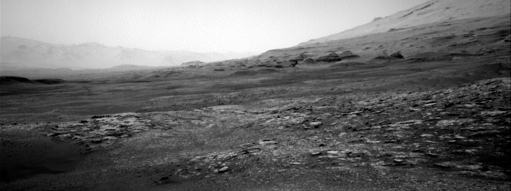 Nasa's Mars rover Curiosity acquired this image using its Right Navigation Camera on Sol 2505, at drive 3002, site number 76