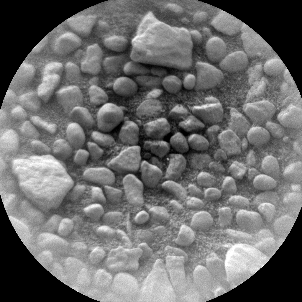 Nasa's Mars rover Curiosity acquired this image using its Chemistry & Camera (ChemCam) on Sol 2523, at drive 3002, site number 76
