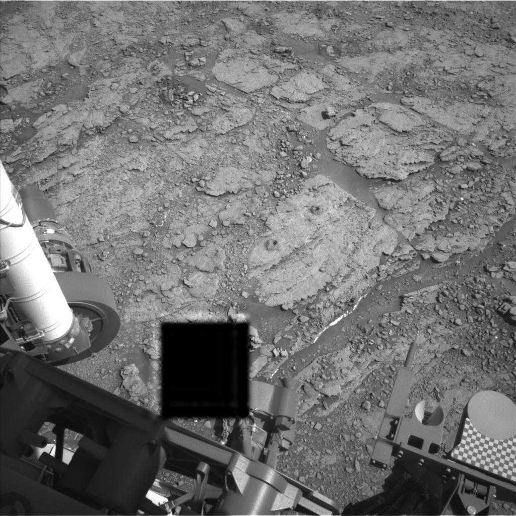 Nasa's Mars rover Curiosity acquired this image using its Left Navigation Camera on Sol 2527, at drive 3002, site number 76
