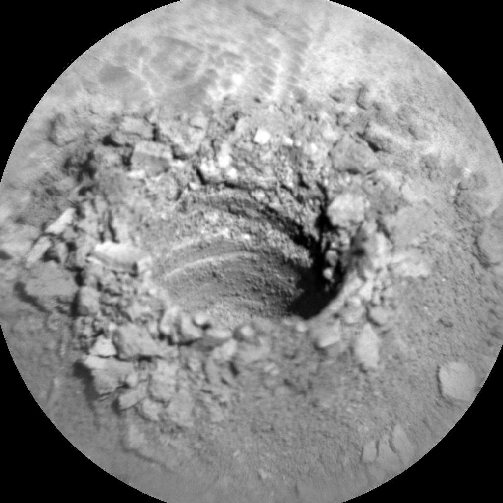 Nasa's Mars rover Curiosity acquired this image using its Chemistry & Camera (ChemCam) on Sol 2532, at drive 3002, site number 76