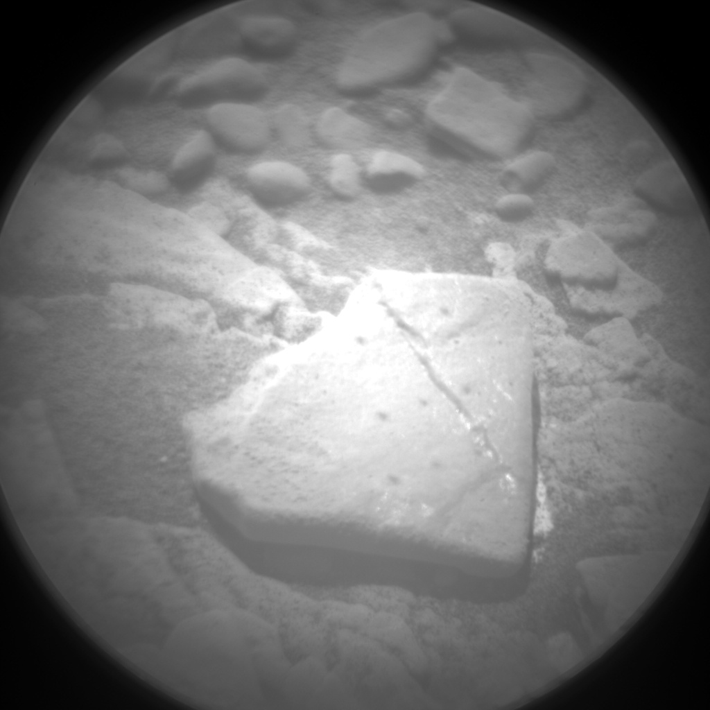 Nasa's Mars rover Curiosity acquired this image using its Chemistry & Camera (ChemCam) on Sol 2549, at drive 3002, site number 76