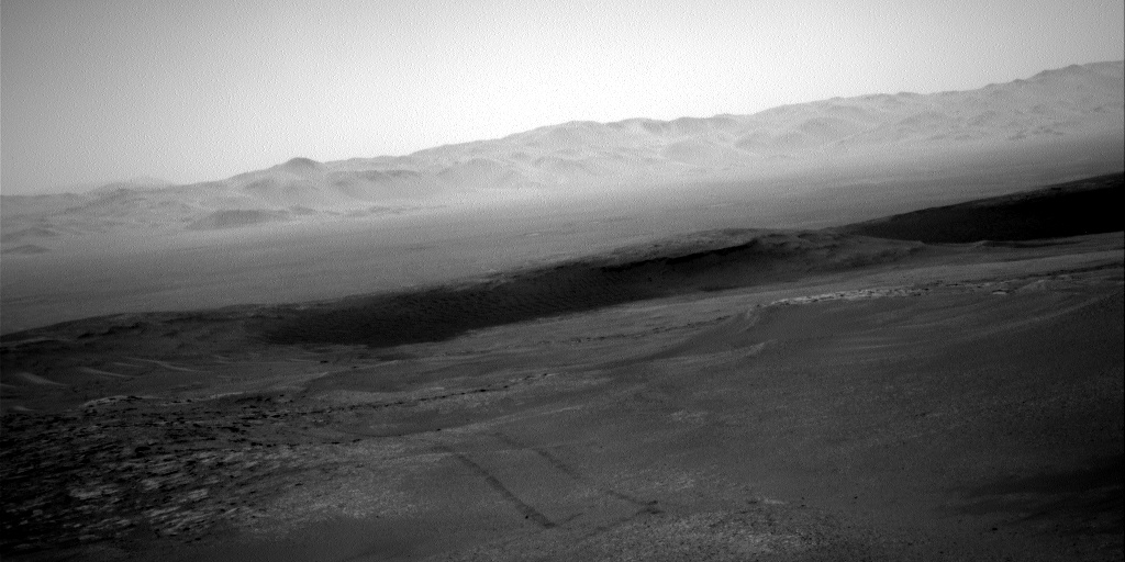 Nasa's Mars rover Curiosity acquired this image using its Right Navigation Camera on Sol 2554, at drive 3002, site number 76