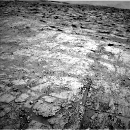 Nasa's Mars rover Curiosity acquired this image using its Left Navigation Camera on Sol 2555, at drive 3002, site number 76