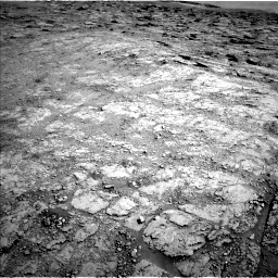 Nasa's Mars rover Curiosity acquired this image using its Left Navigation Camera on Sol 2555, at drive 3008, site number 76