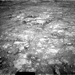 Nasa's Mars rover Curiosity acquired this image using its Left Navigation Camera on Sol 2555, at drive 3092, site number 76