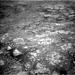 Nasa's Mars rover Curiosity acquired this image using its Left Navigation Camera on Sol 2555, at drive 3188, site number 76