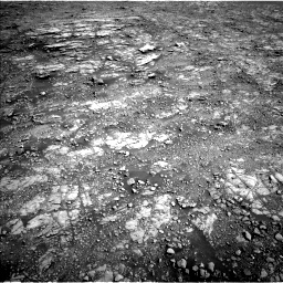 Nasa's Mars rover Curiosity acquired this image using its Left Navigation Camera on Sol 2555, at drive 3200, site number 76