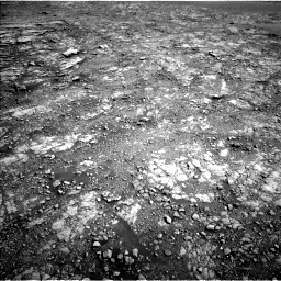 Nasa's Mars rover Curiosity acquired this image using its Left Navigation Camera on Sol 2555, at drive 3206, site number 76