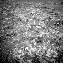 Nasa's Mars rover Curiosity acquired this image using its Left Navigation Camera on Sol 2555, at drive 3218, site number 76