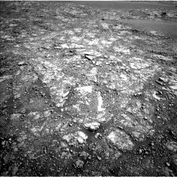 Nasa's Mars rover Curiosity acquired this image using its Left Navigation Camera on Sol 2555, at drive 3230, site number 76