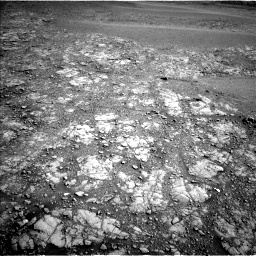 Nasa's Mars rover Curiosity acquired this image using its Left Navigation Camera on Sol 2555, at drive 3254, site number 76