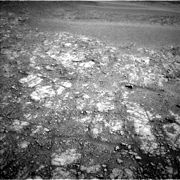 Nasa's Mars rover Curiosity acquired this image using its Left Navigation Camera on Sol 2555, at drive 3266, site number 76