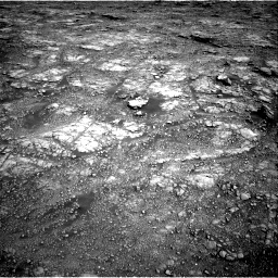 Nasa's Mars rover Curiosity acquired this image using its Right Navigation Camera on Sol 2555, at drive 3134, site number 76