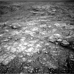 Nasa's Mars rover Curiosity acquired this image using its Right Navigation Camera on Sol 2555, at drive 3170, site number 76