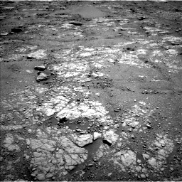 Nasa's Mars rover Curiosity acquired this image using its Left Navigation Camera on Sol 2556, at drive 0, site number 77