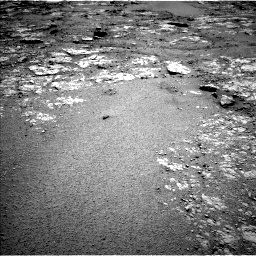 Nasa's Mars rover Curiosity acquired this image using its Left Navigation Camera on Sol 2556, at drive 34, site number 77