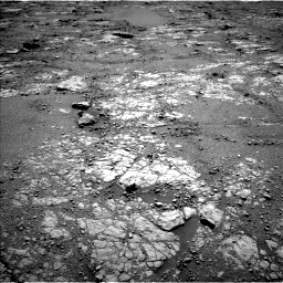 Nasa's Mars rover Curiosity acquired this image using its Left Navigation Camera on Sol 2556, at drive 46, site number 77