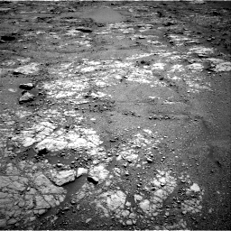 Nasa's Mars rover Curiosity acquired this image using its Right Navigation Camera on Sol 2556, at drive 0, site number 77