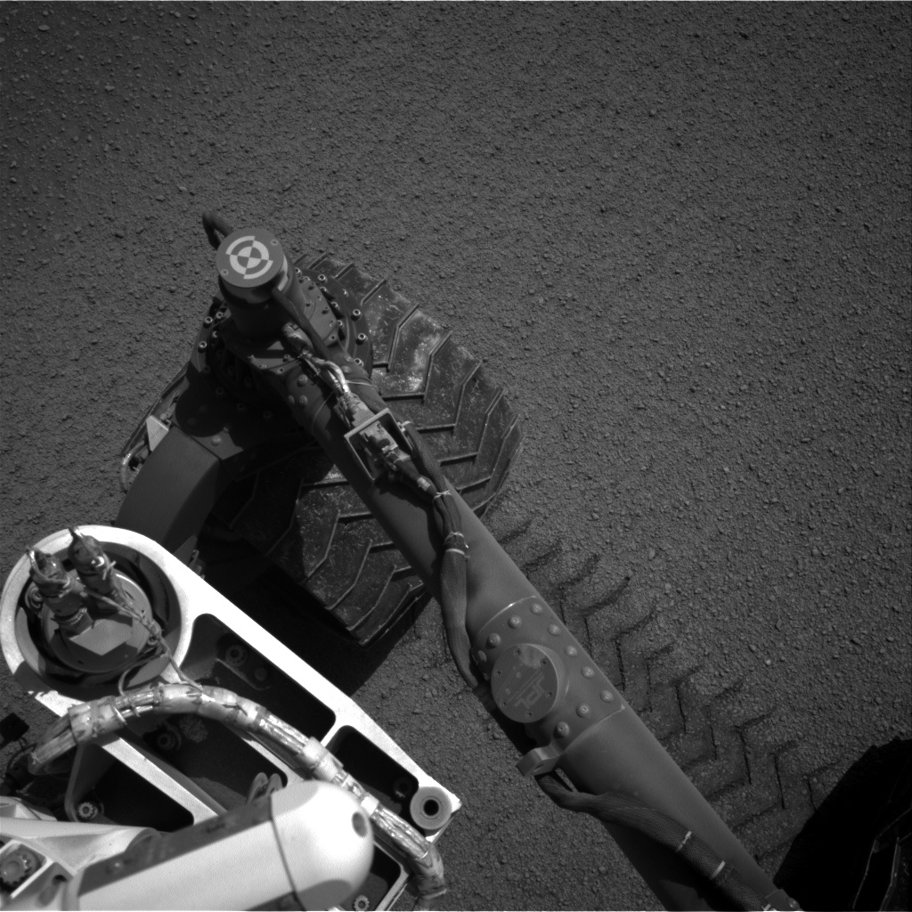 Nasa's Mars rover Curiosity acquired this image using its Right Navigation Camera on Sol 2556, at drive 22, site number 77