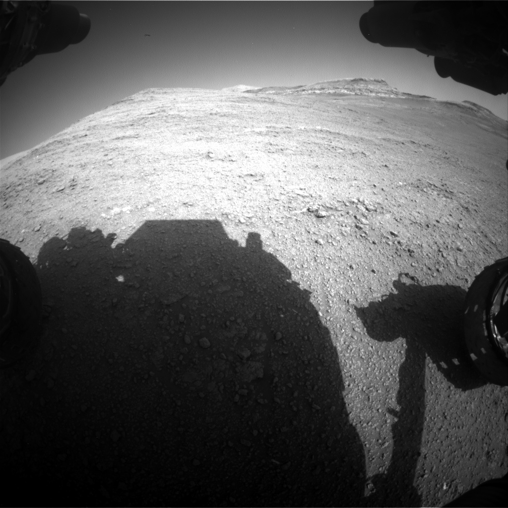 Nasa's Mars rover Curiosity acquired this image using its Front Hazard Avoidance Camera (Front Hazcam) on Sol 2559, at drive 292, site number 77