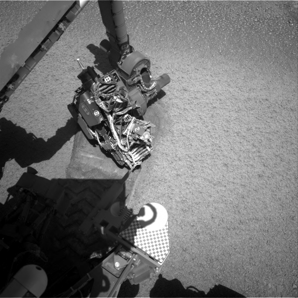Nasa's Mars rover Curiosity acquired this image using its Right Navigation Camera on Sol 2559, at drive 70, site number 77