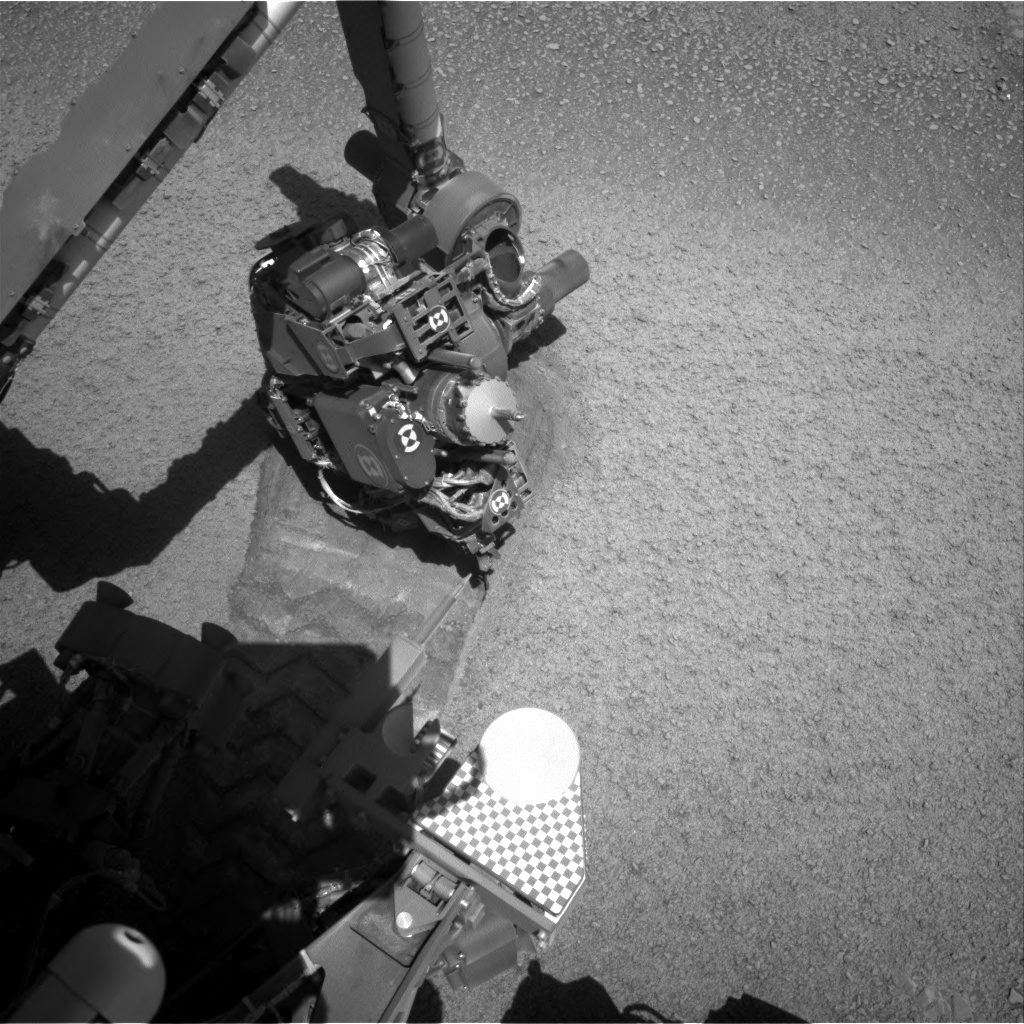 Nasa's Mars rover Curiosity acquired this image using its Right Navigation Camera on Sol 2559, at drive 70, site number 77