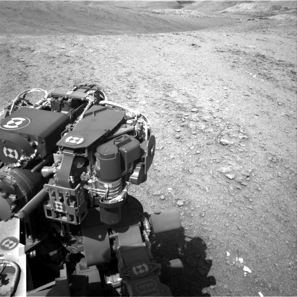 Nasa's Mars rover Curiosity acquired this image using its Right Navigation Camera on Sol 2559, at drive 292, site number 77
