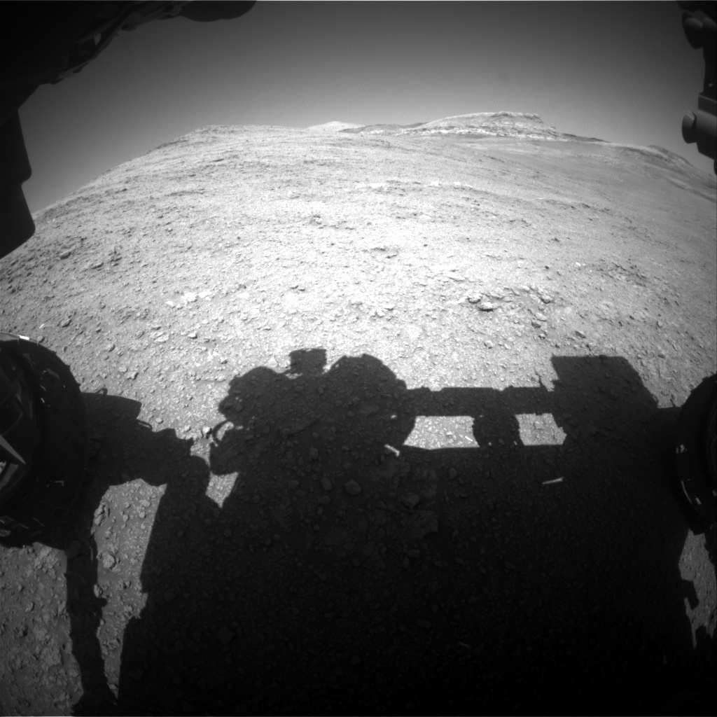 Nasa's Mars rover Curiosity acquired this image using its Front Hazard Avoidance Camera (Front Hazcam) on Sol 2560, at drive 292, site number 77