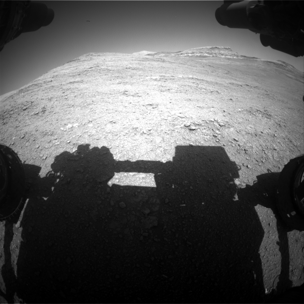 Nasa's Mars rover Curiosity acquired this image using its Front Hazard Avoidance Camera (Front Hazcam) on Sol 2561, at drive 292, site number 77