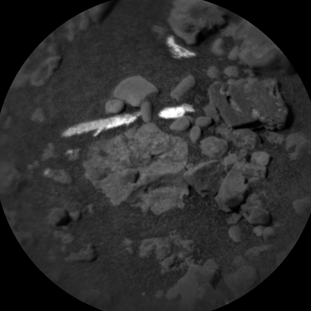 Nasa's Mars rover Curiosity acquired this image using its Chemistry & Camera (ChemCam) on Sol 2561, at drive 292, site number 77