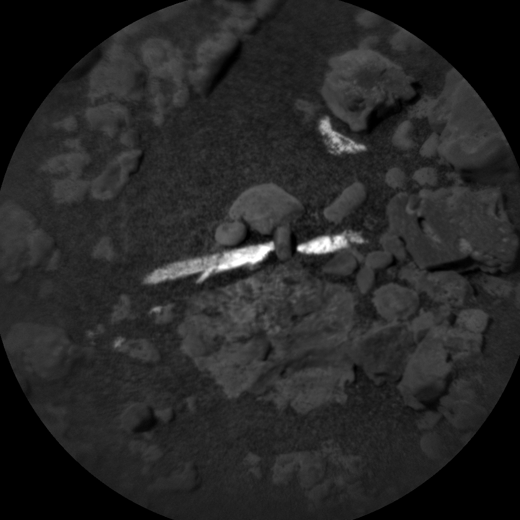 Nasa's Mars rover Curiosity acquired this image using its Chemistry & Camera (ChemCam) on Sol 2561, at drive 292, site number 77